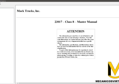 Mack Service Manuals 2008 2 Publico